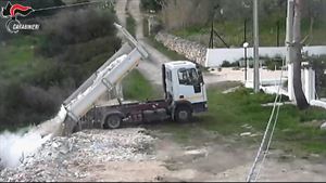 Traffico illecito di rifiuti nel Parco del Gargano 6 arresti dei Carabinieri