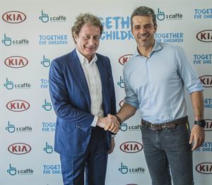 Kia Motors Italy e 1 Caffè Onlus:'Together for children' per raccolta fondi a sostegno bambini in difficoltà di tutto il mondo
